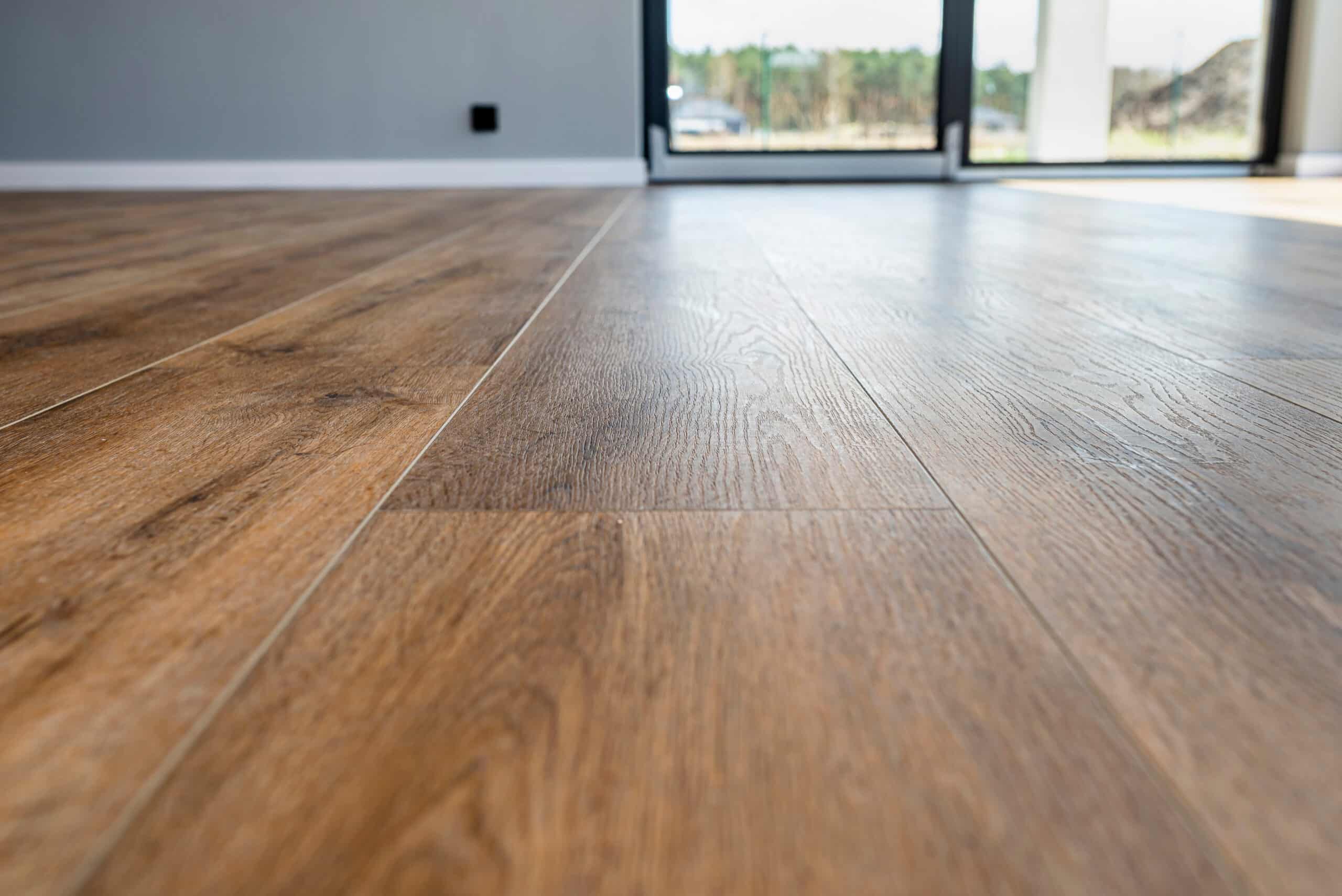 Luxury vinyl plank flooring